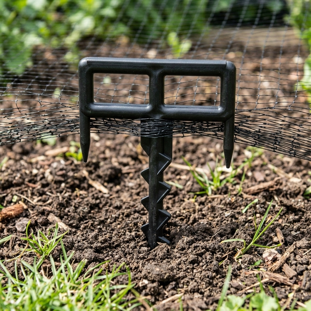 Heavy Duty Tri Pegs for Garden Netting, photo 1