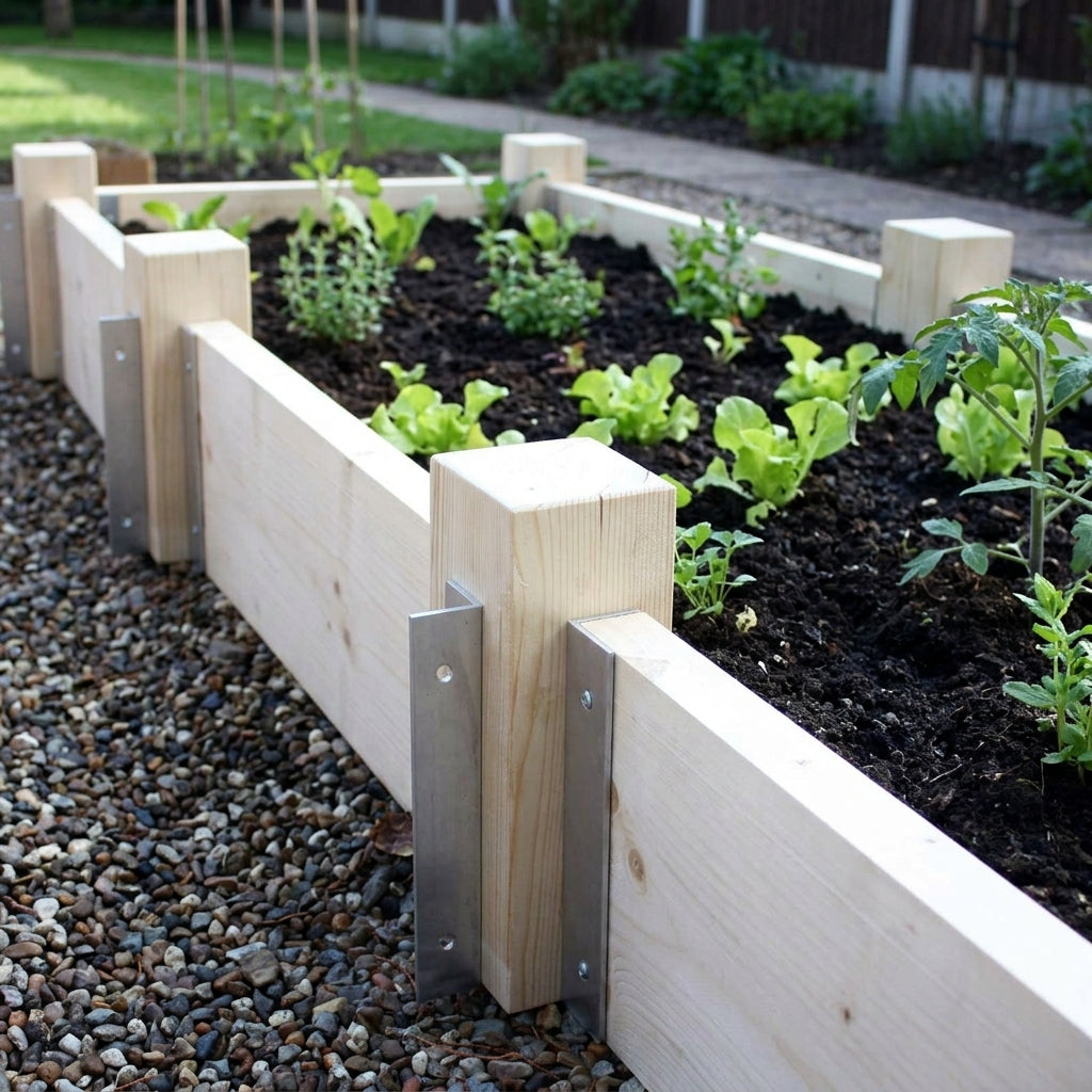 Raised Bed Planks with Brackets, photo 1