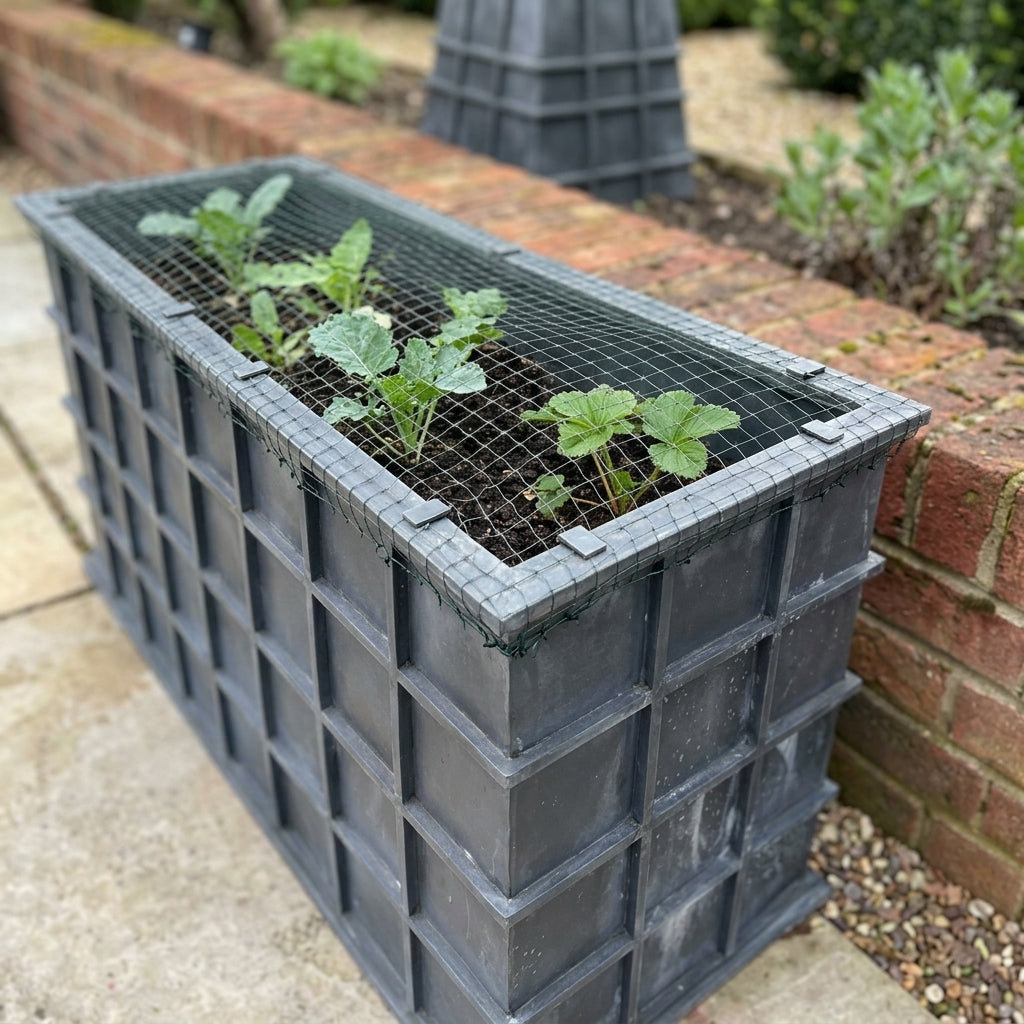 Steel Trough Planter with Elegant Design (view 2)
