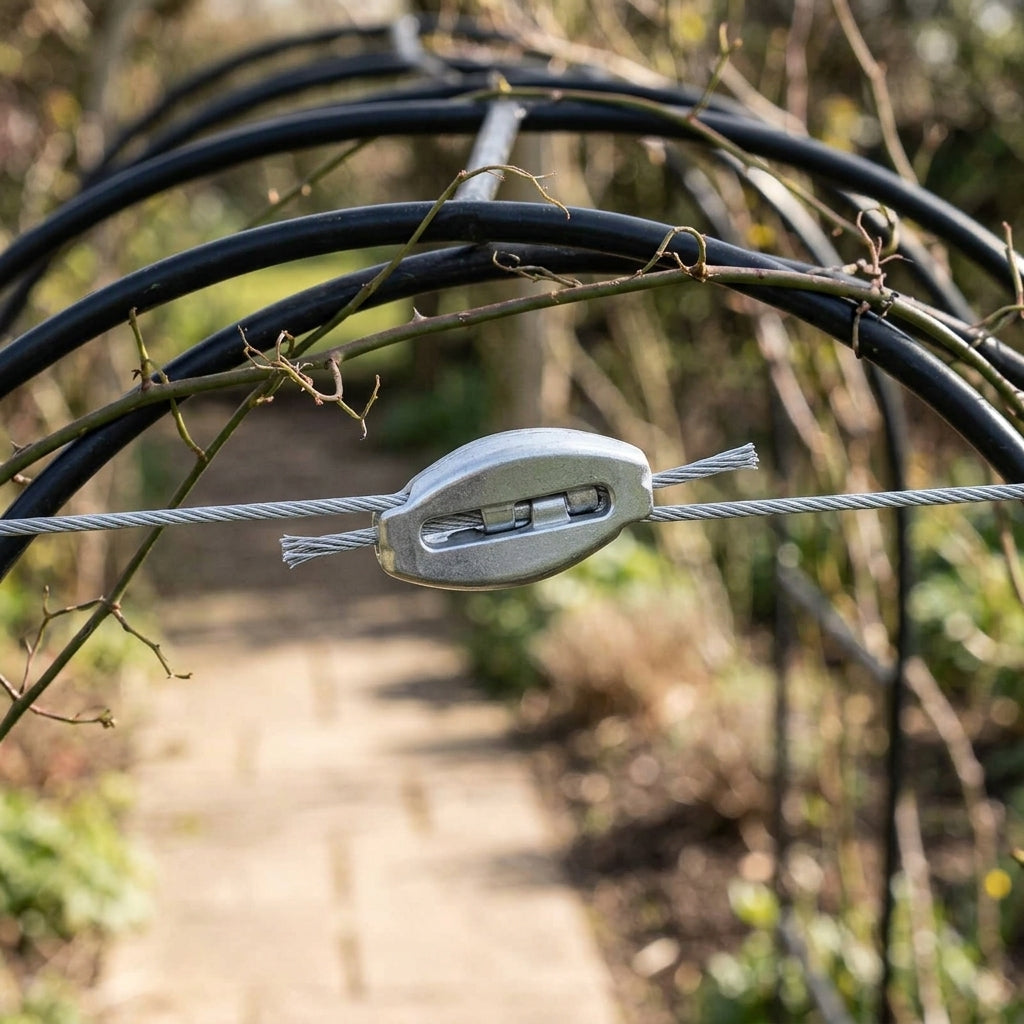 2mm Steel Plant Support Cable - Galvanised Wire (view 2)