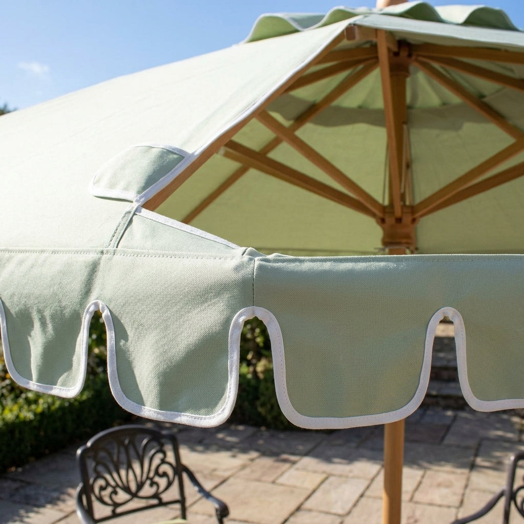 Castellated Parasol Light Green, photo 2