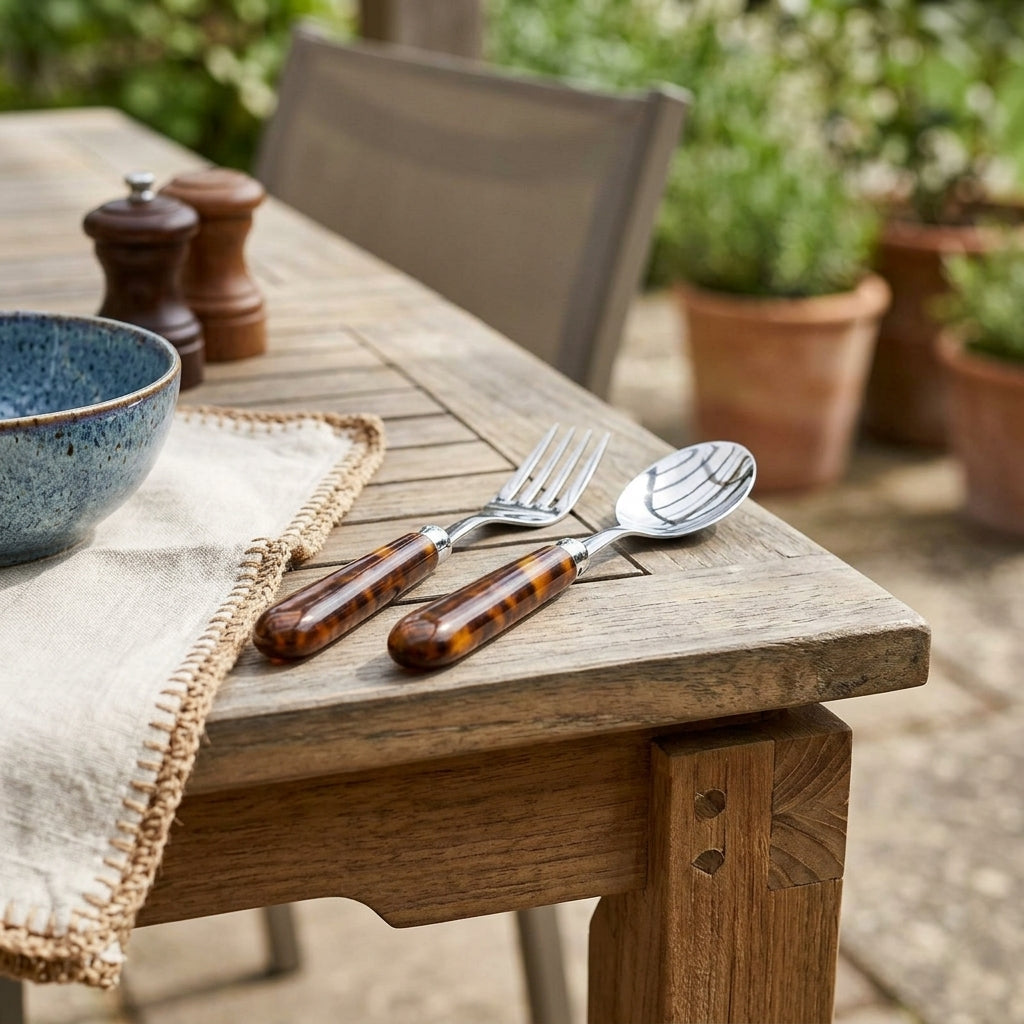 Classic Serving Set - Tortoiseshell, photo 2