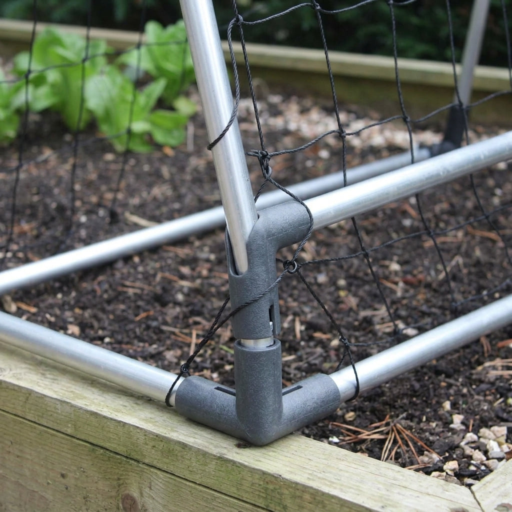 Pea Support Frame - Slot & Lock Design (view 2)