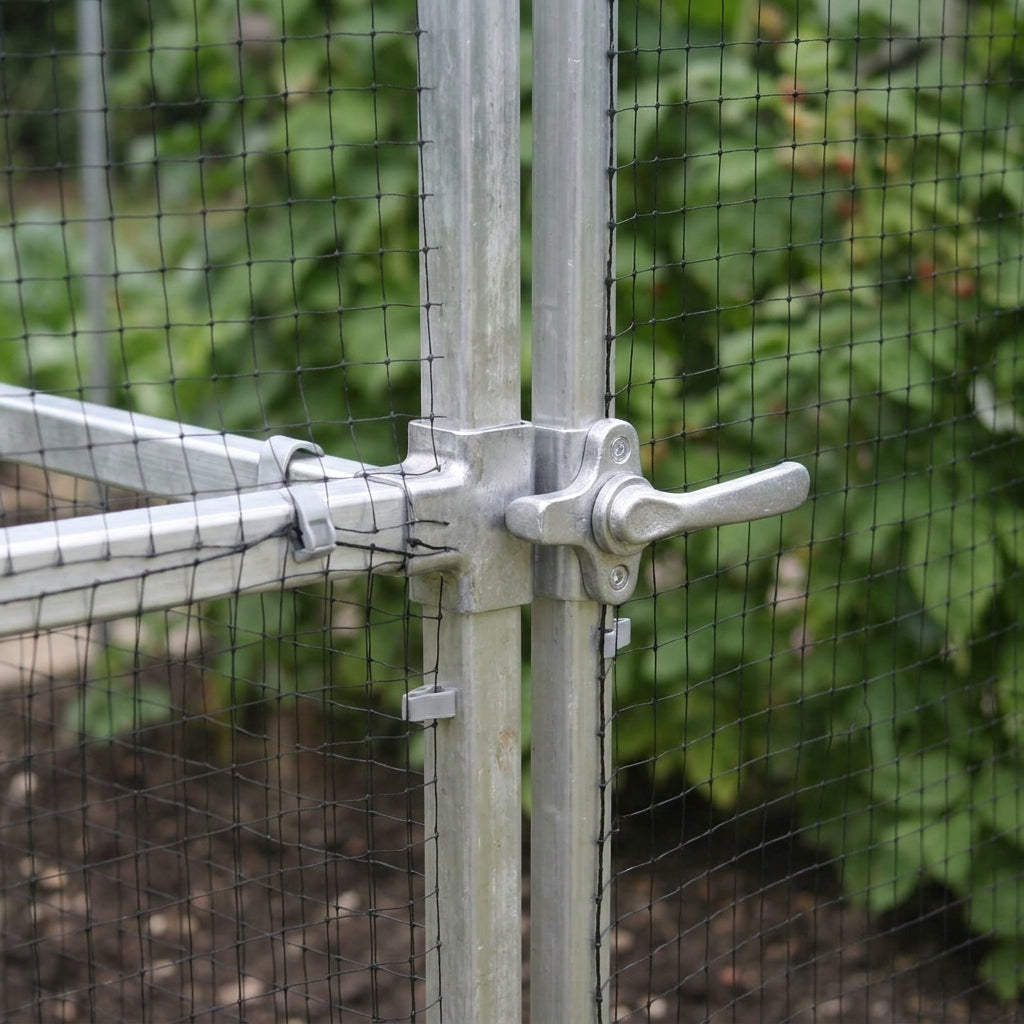 Aluminium Fruit Cage Door Kit 25mm Diameter (view 2)