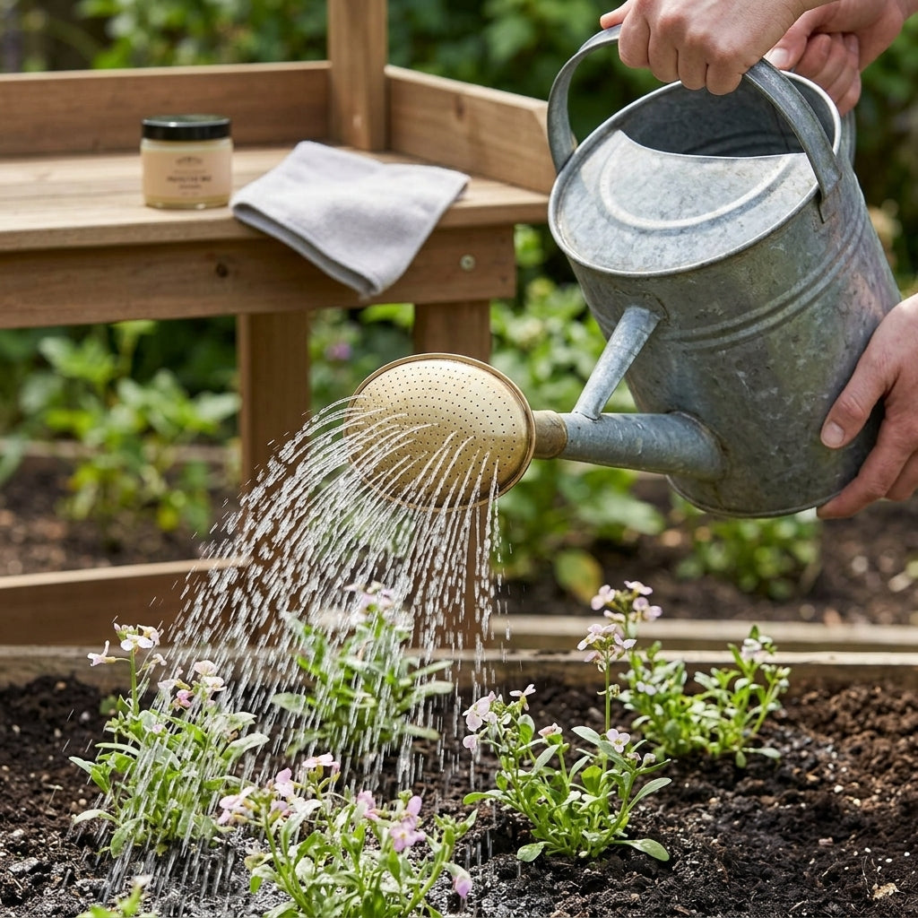 Oval Fine Spray Brass Rose for Watering Cans, photo 1