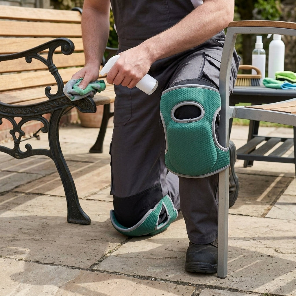 Kneelo Knee Pads with EVA Foam and Memory Foam Layers