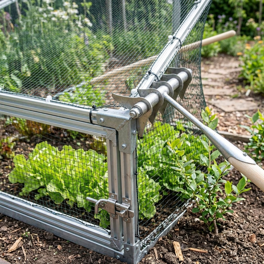 Scarifying Rake with 6 Stainless Steel Blades, photo 2