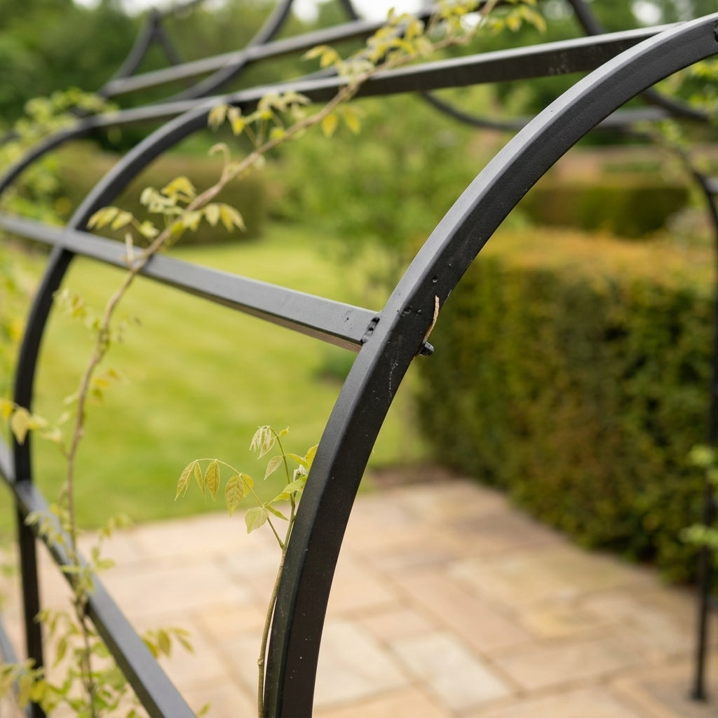 Ogee Garden Pergola - Distinctive Design for Climbing Plants (view 2)
