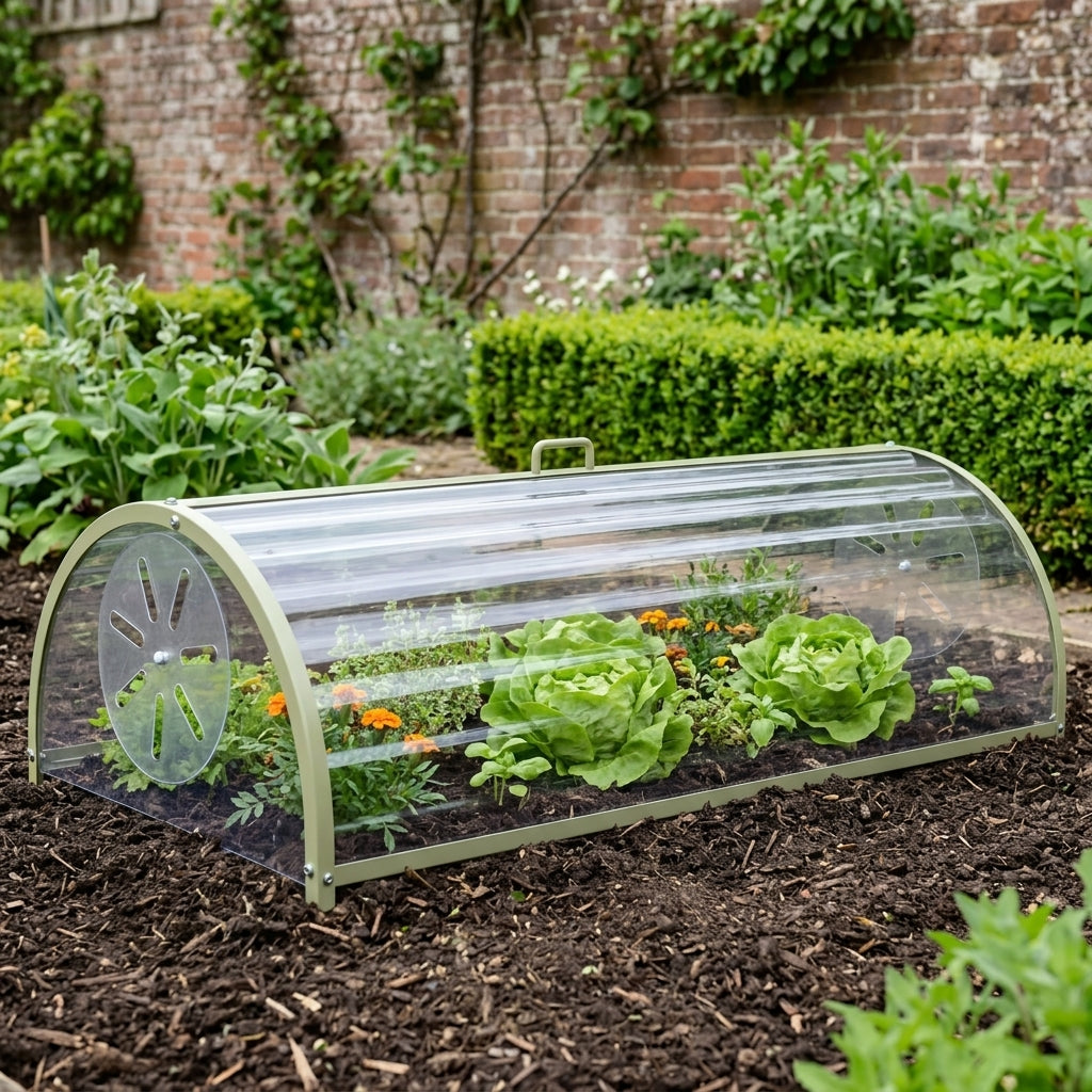 Longrow Cloche Steel Frame Greenhouse