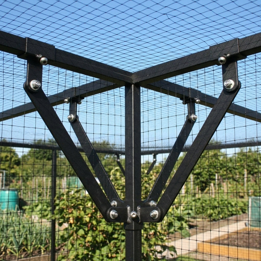 Steel Cage Corner Brace (view 2)