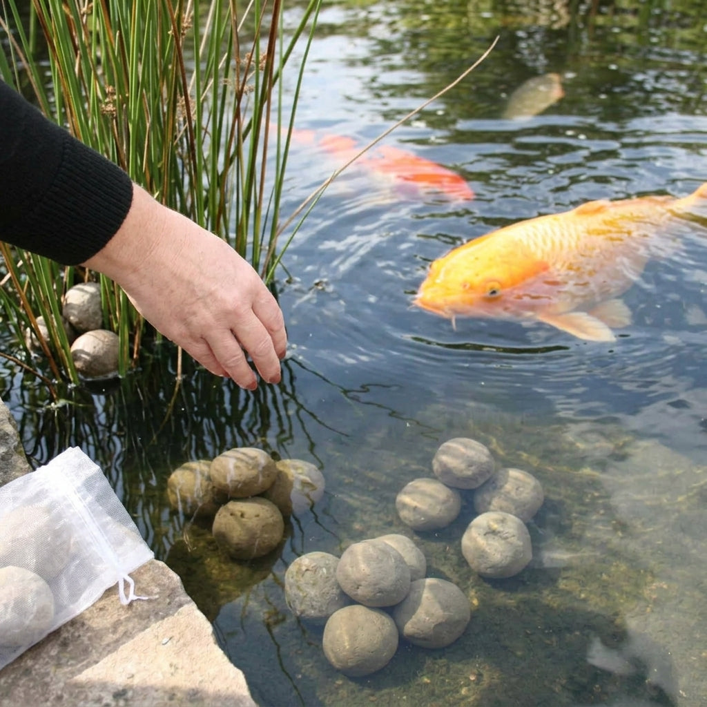 Mud Balls for Pond Cleaning