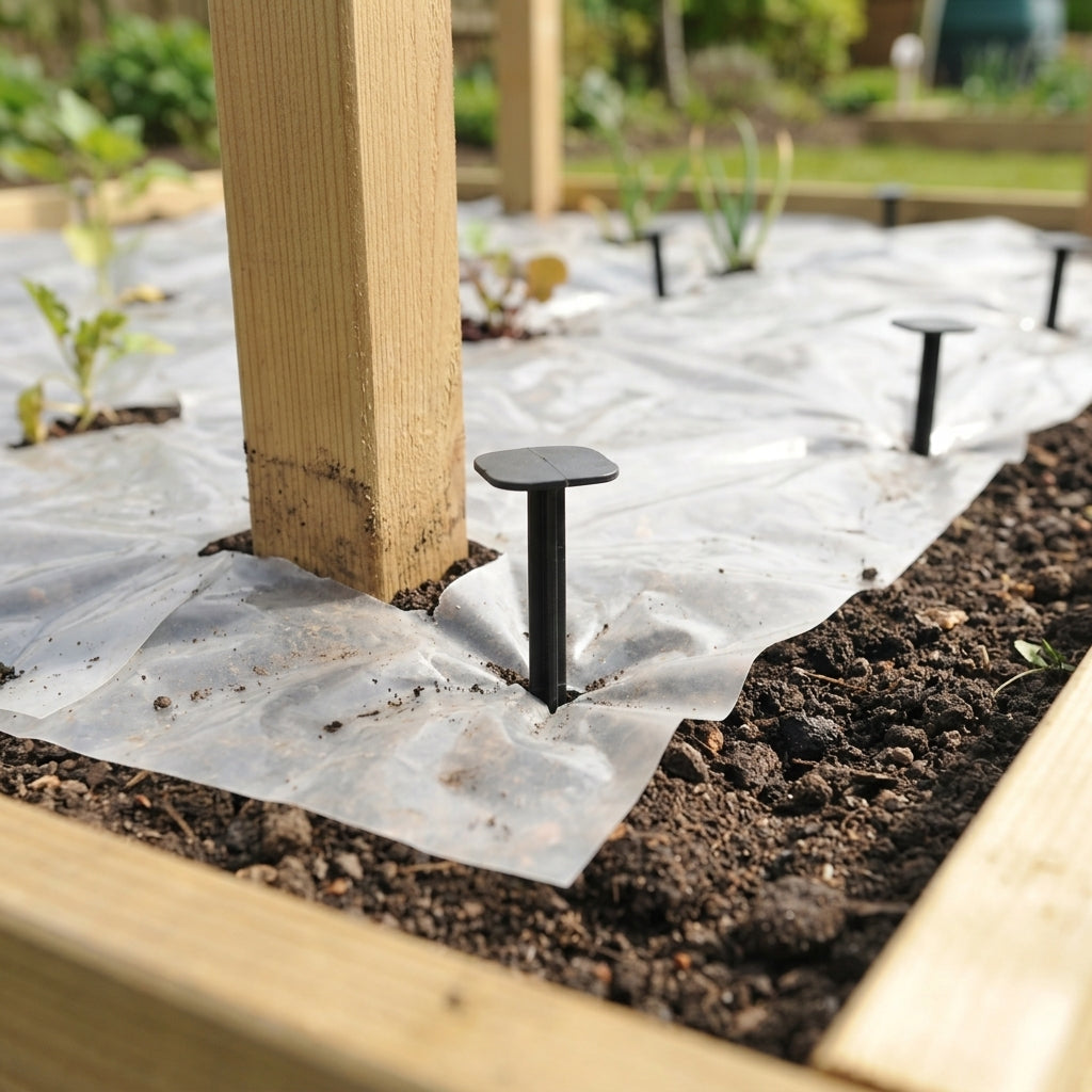 14.5cm Ground Cover Pegs - Plastic - 20 Pack, photo 1