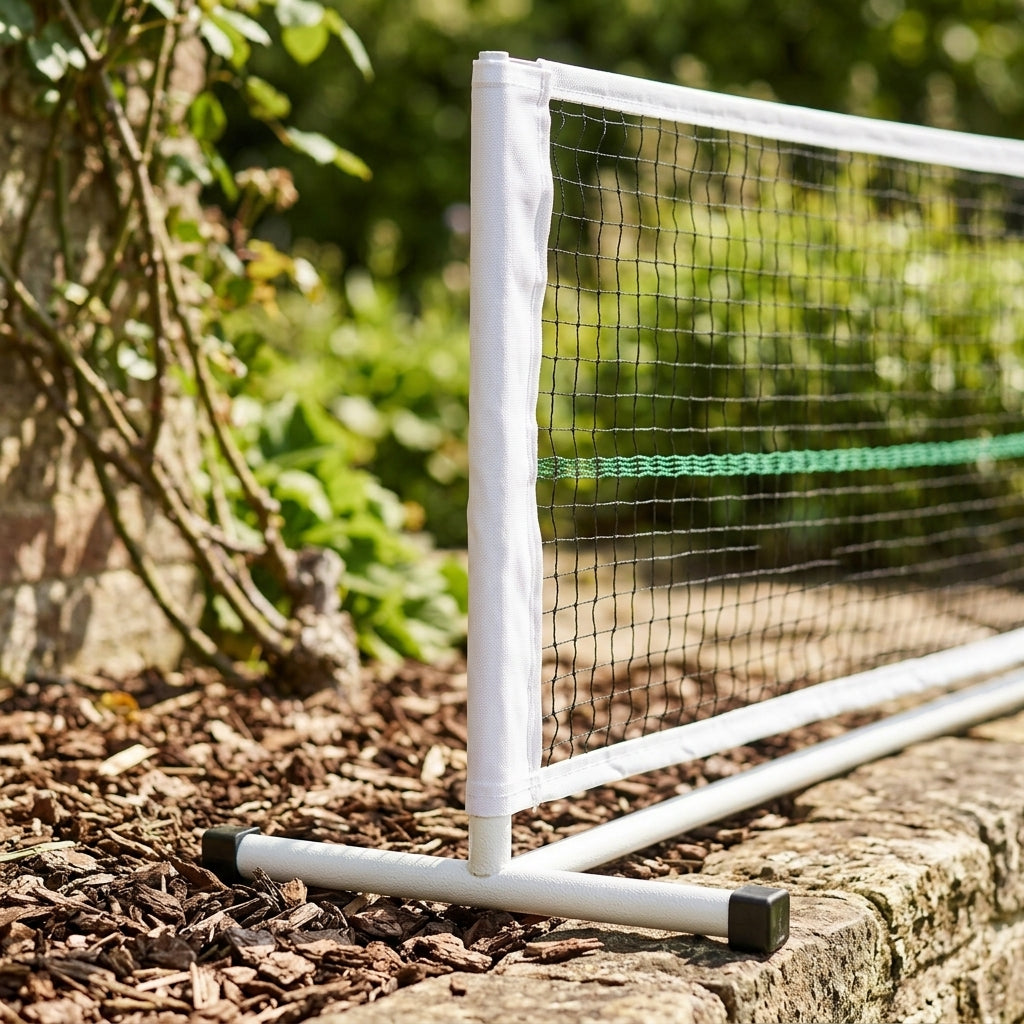 Freestanding Mini Tennis Post Set 25mm Steel (view 2)