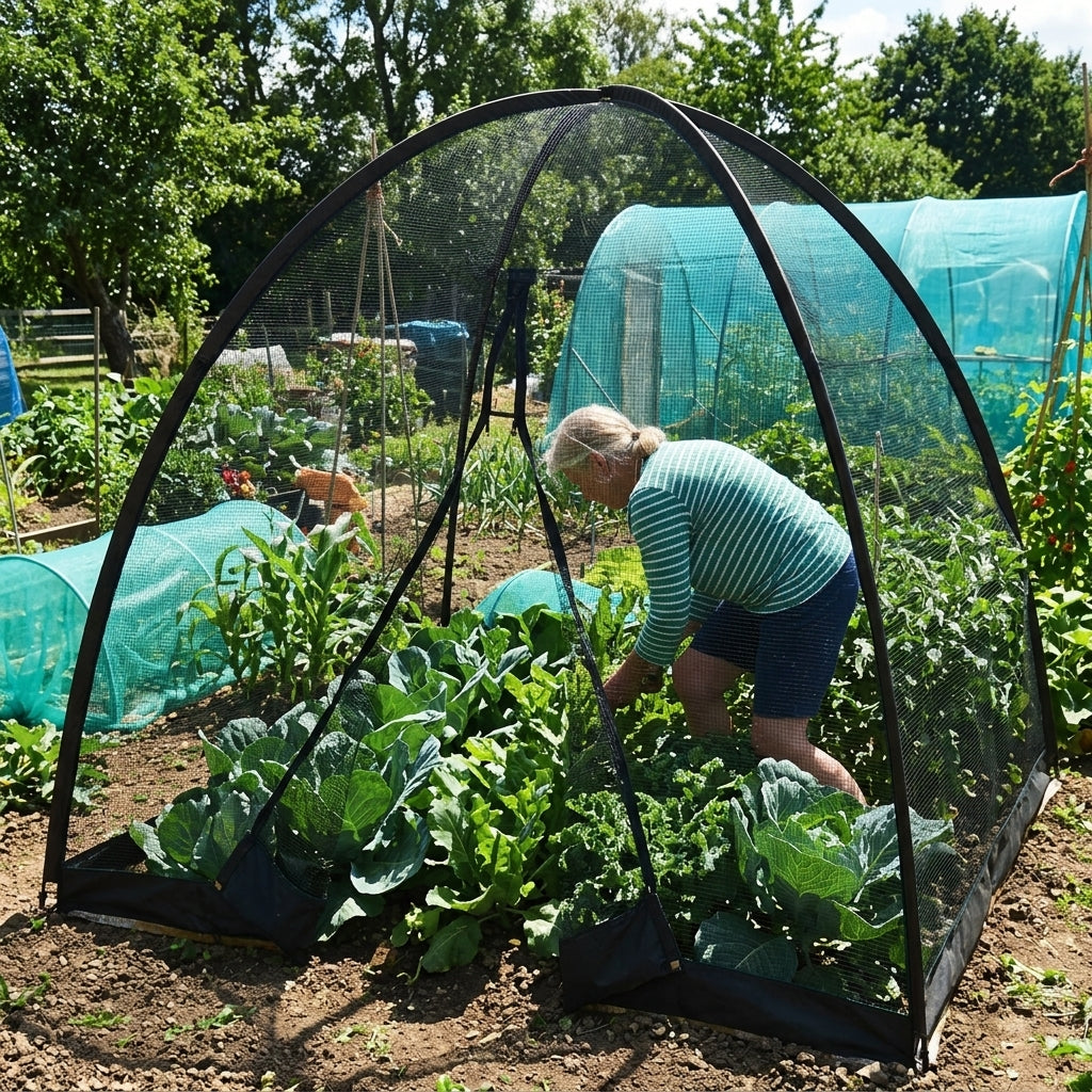 2m x 2m Crop Protection System with Insect Mesh, photo 1