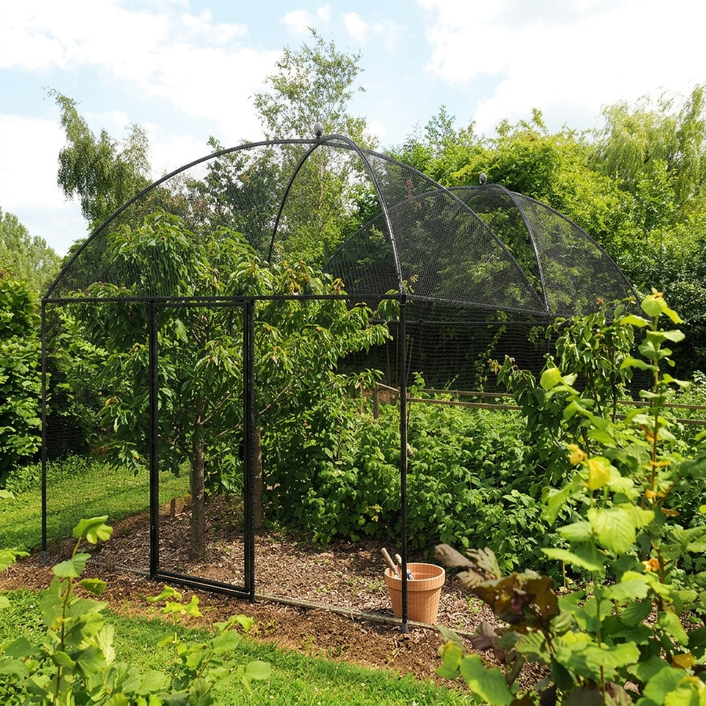 Dome Roof Fruit Cage - Steel - Decorative Design, photo 1