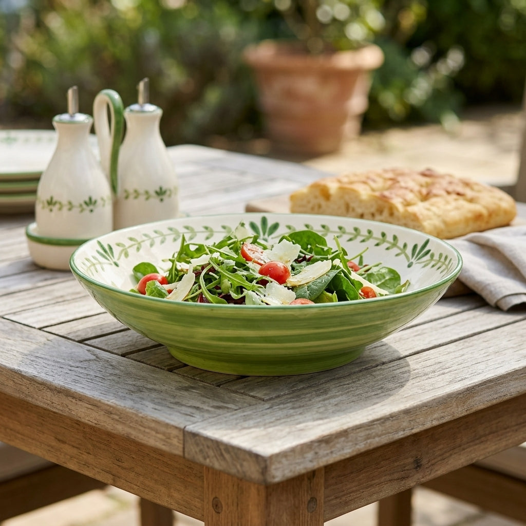 Elouise Serving Bowl - Green, photo 2