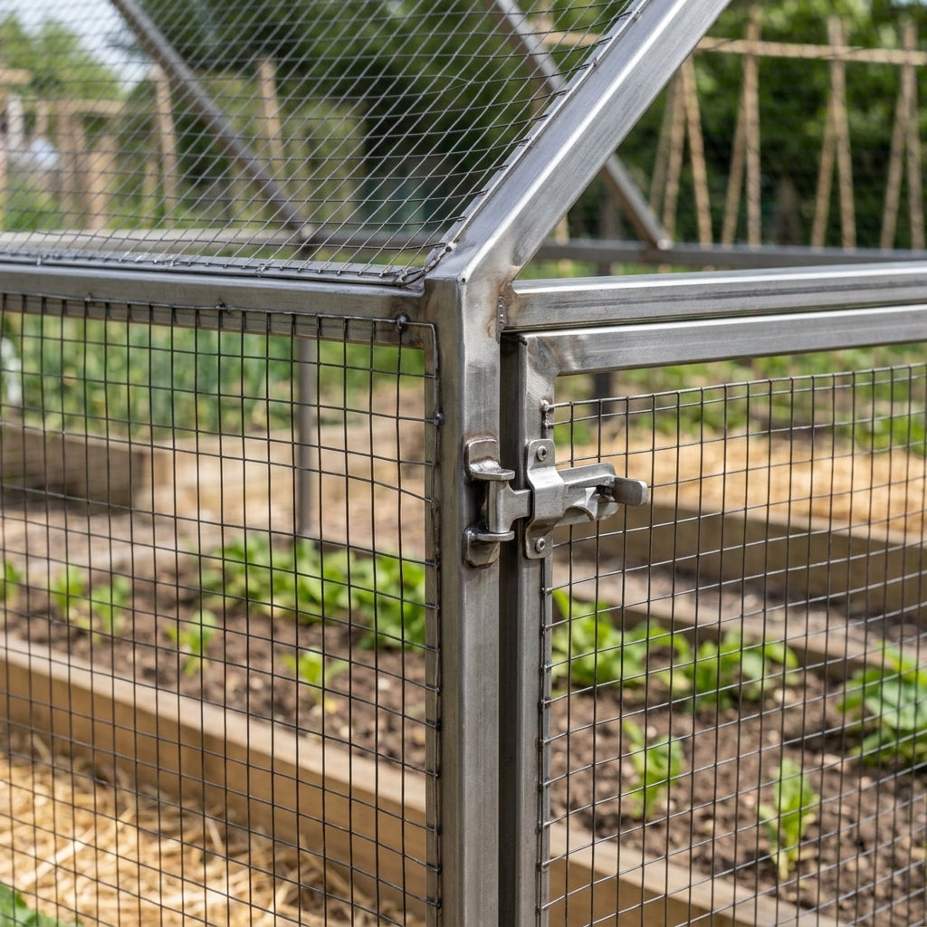 4-tine Border Fork Stainless Steel D-handle (view 2)