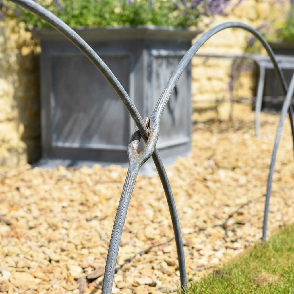 Large Border Hoops Hand Etched for Garden Edging, photo 2