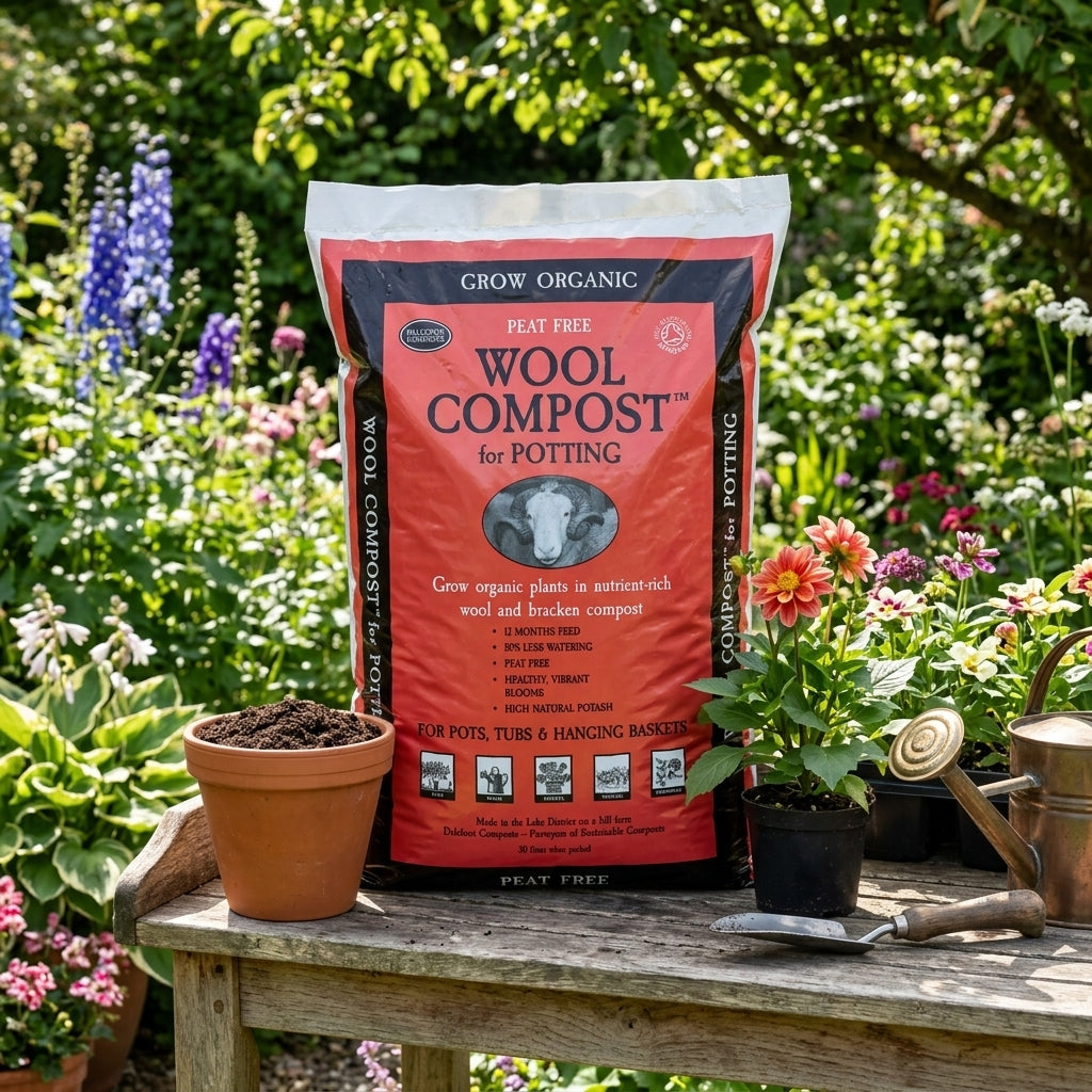 30 Litre Potting Compost with Sheep's Wool, photo 1