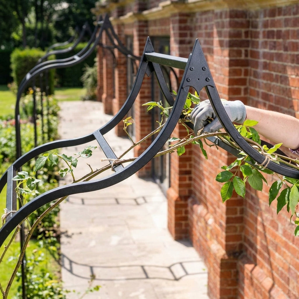 Ogee Wall Arch - Curvilinear Design for Garden Features, photo 2