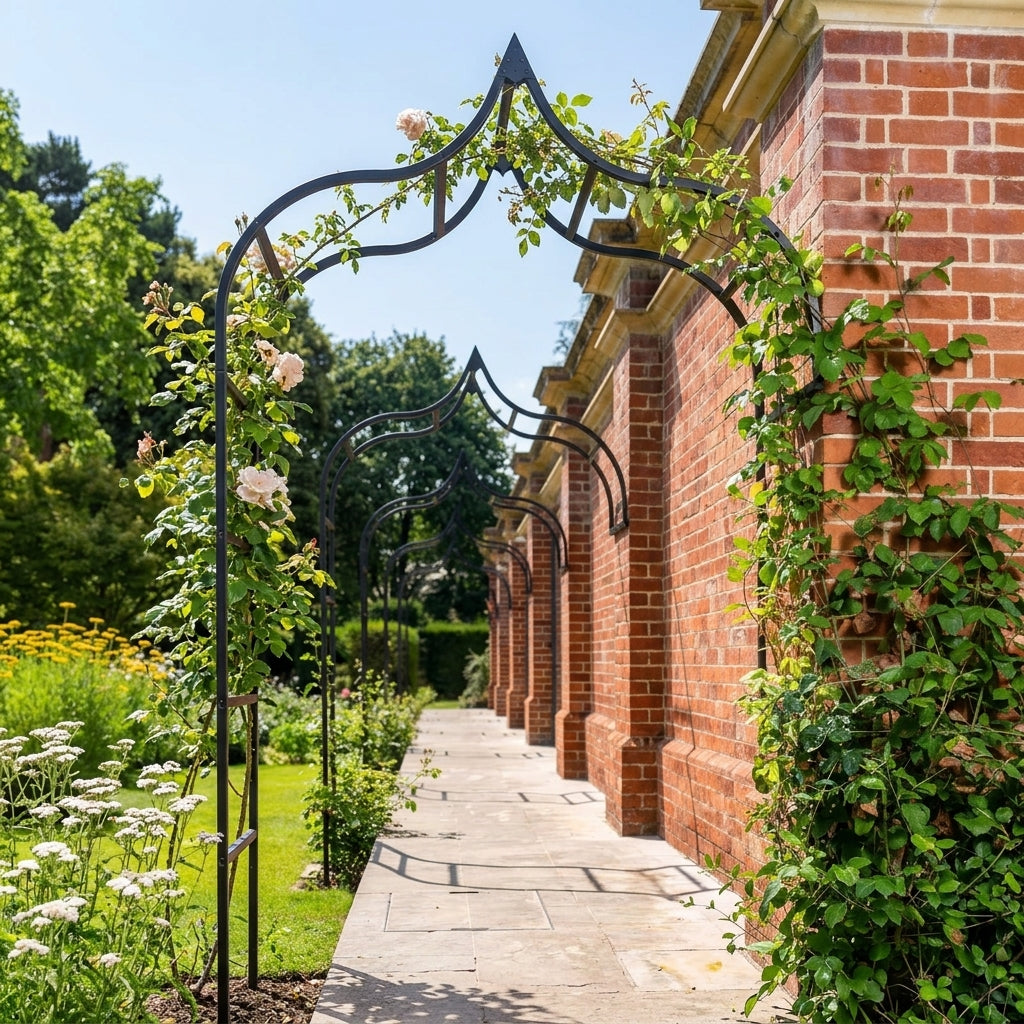Ogee Wall Arch - Curvilinear Design for Garden Features, photo 1