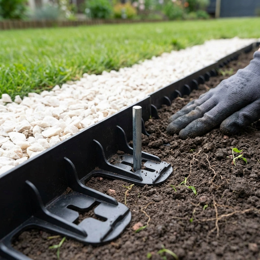 Flexible Lawn Edging Black, photo 2