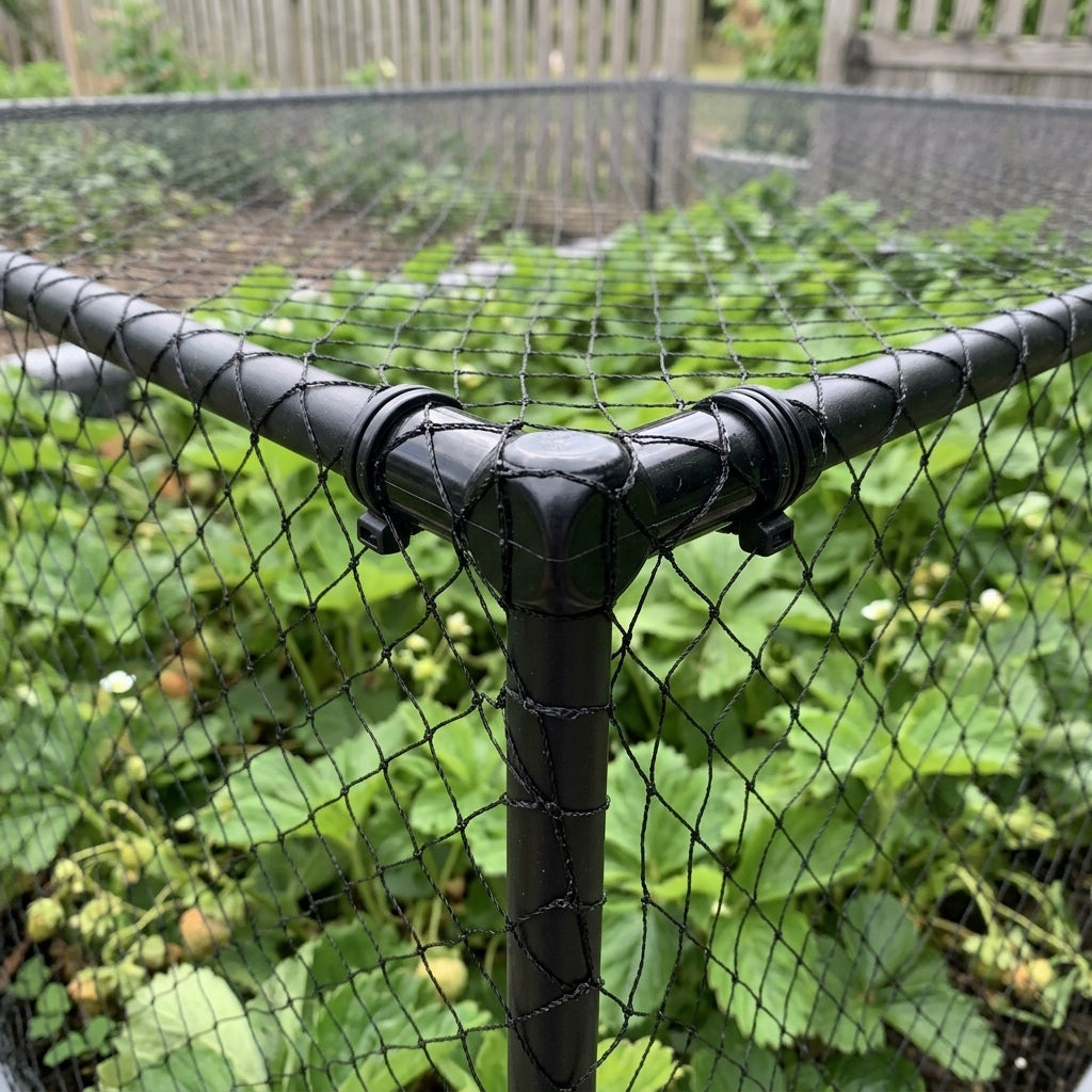 Strawberry Cage with Heavy Duty Bird Netting (view 2)