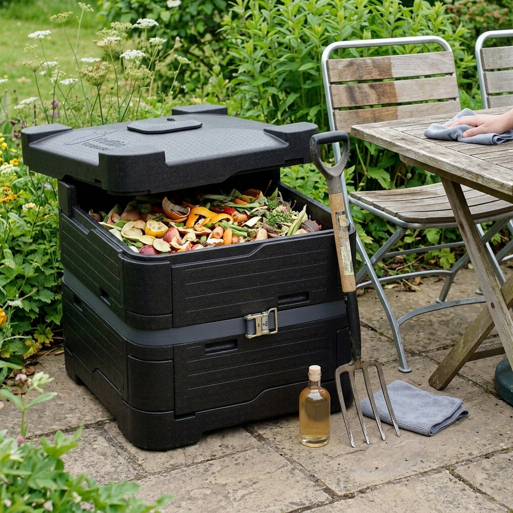 Large HotBin Composter for Year-Round Composting