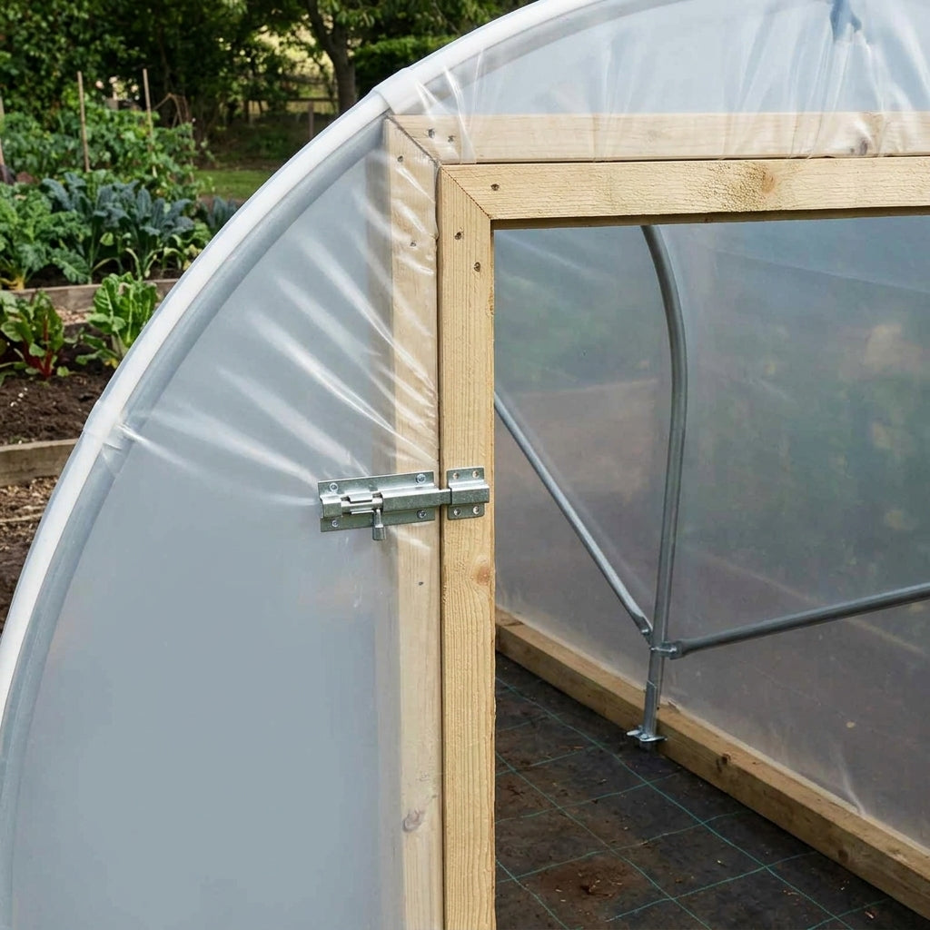 8ft Wide Polytunnel with 6ft 8in Height, photo 2