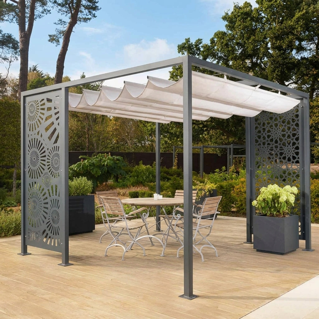 Pergola with Awning - Various Options Available