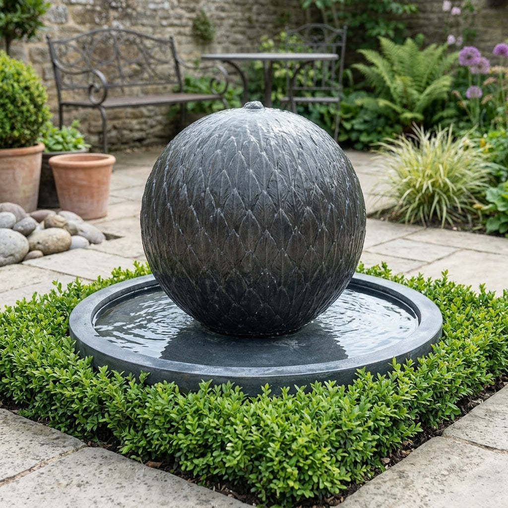 Leaf Ball Water Feature, photo 1