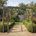 Pergola Walkway Aluminium Anthracite Grey