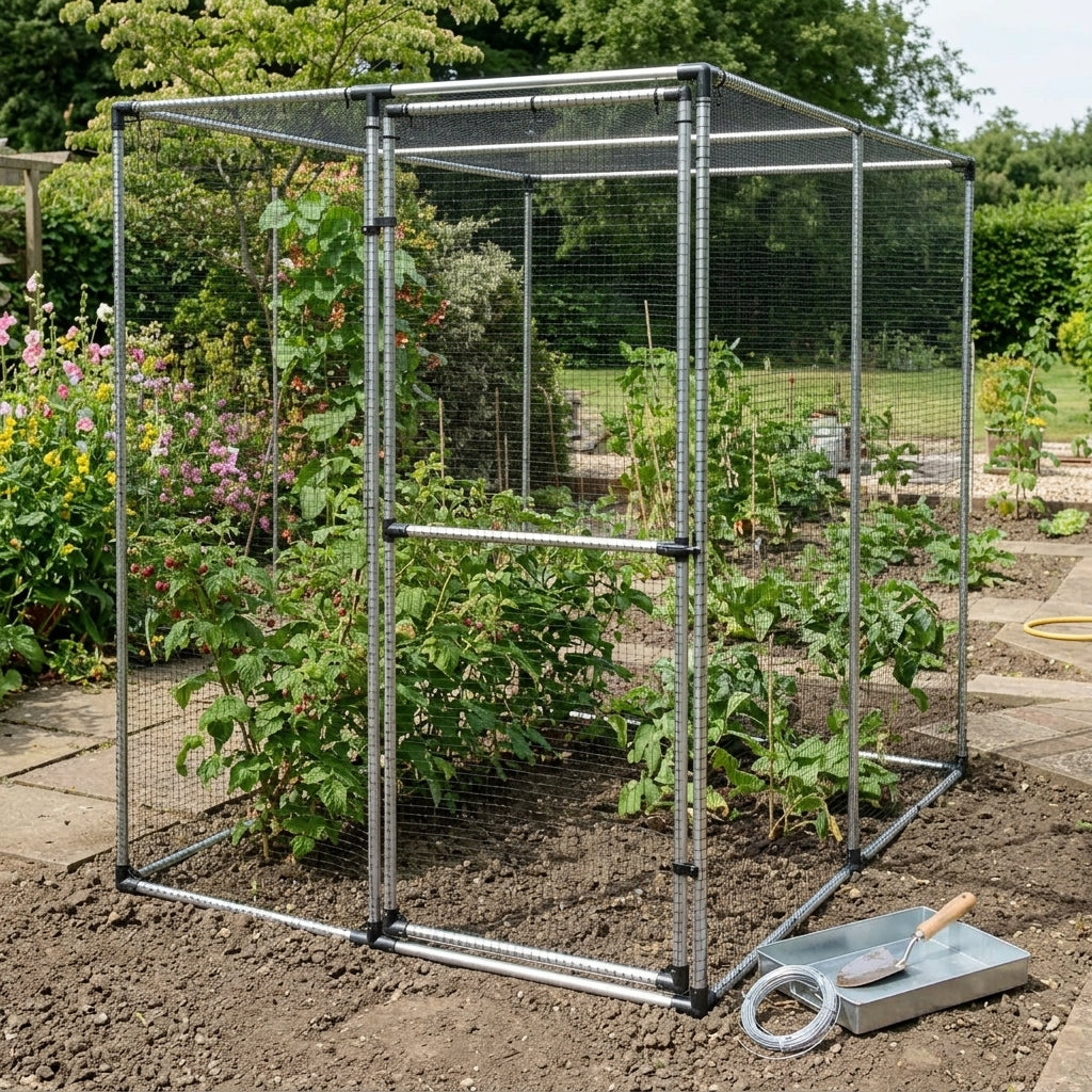 Aluminium Door Parts Kit for Fruit Cage Repositioning, photo 1