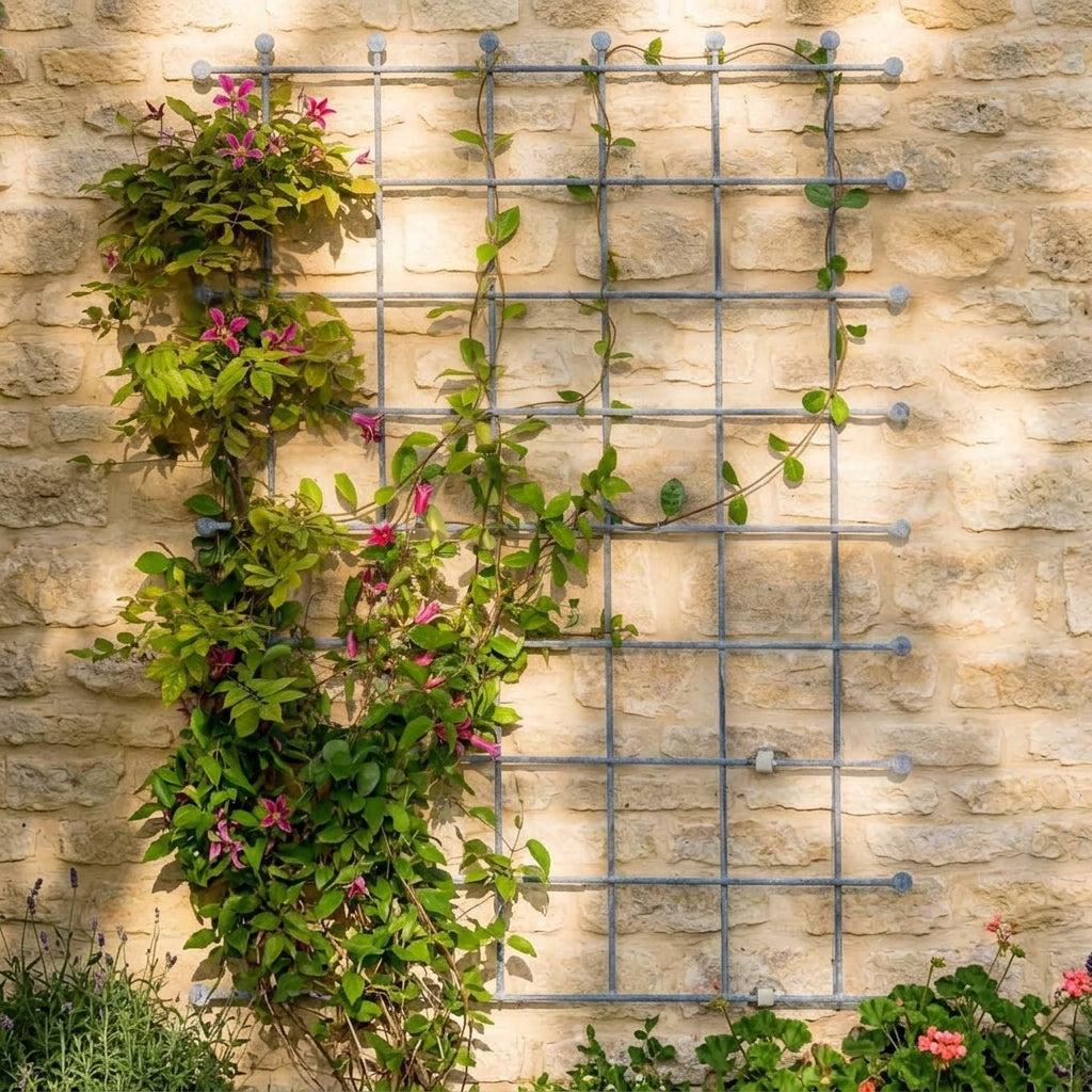 0.65m x 1.7m Decorative Wall Trellis Panel