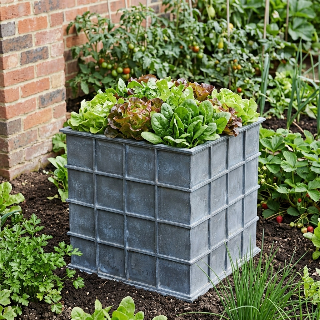 Square Steel Planters