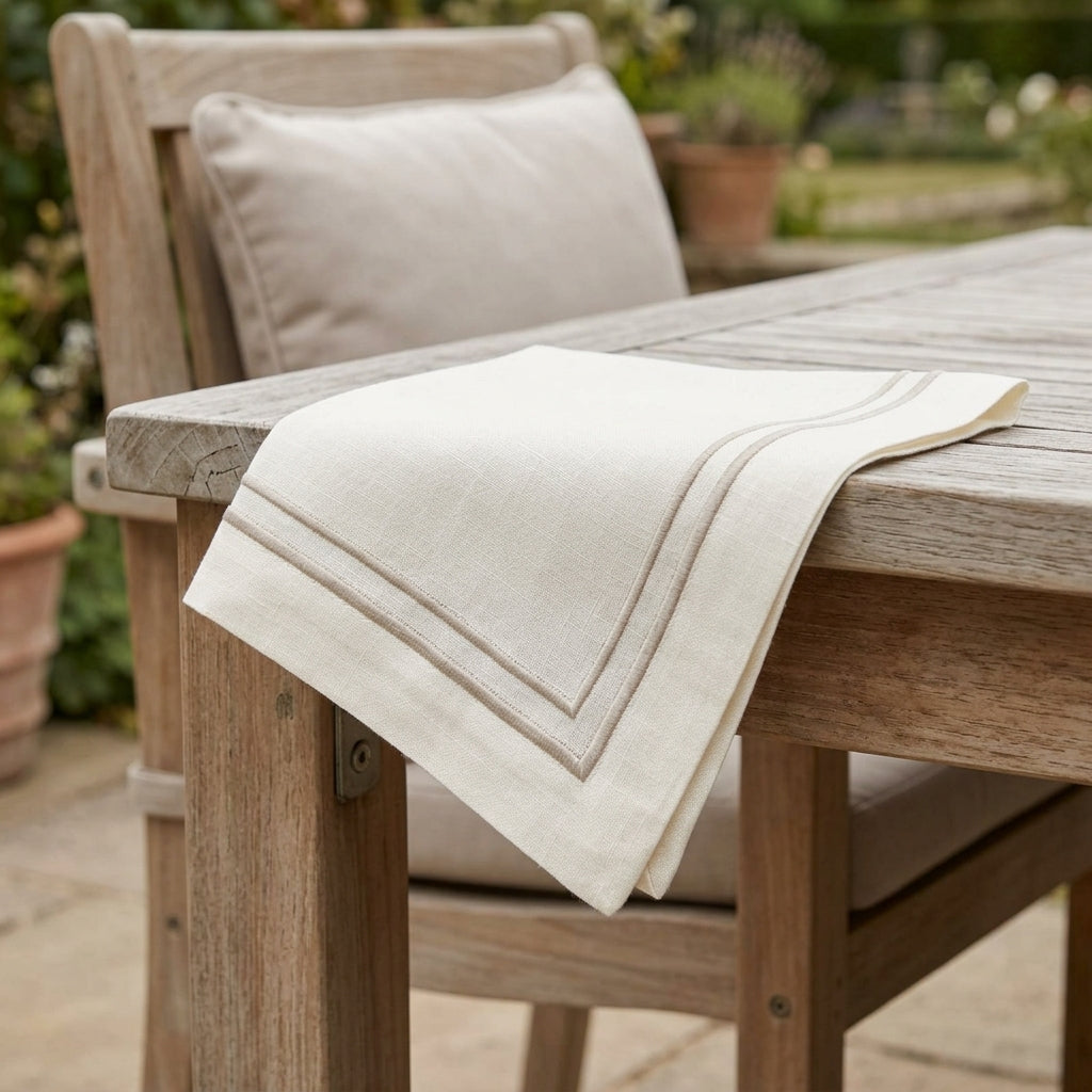 Classic Two Cord Napkin - Natural, photo 2