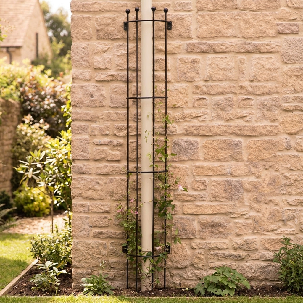 8mm Drainpipe Trellis Steel Panel