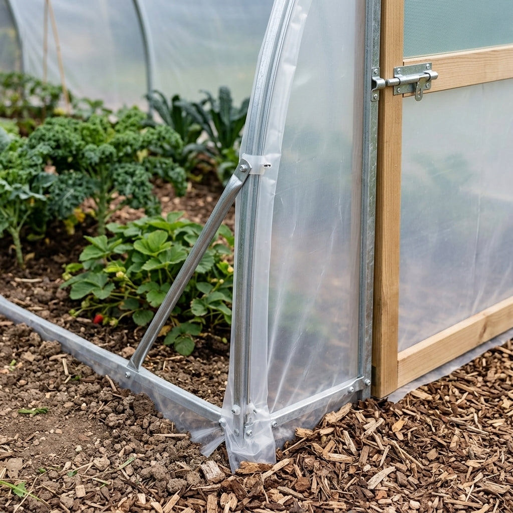 10ft Wide Polytunnel with 7ft 10in Height (view 2)