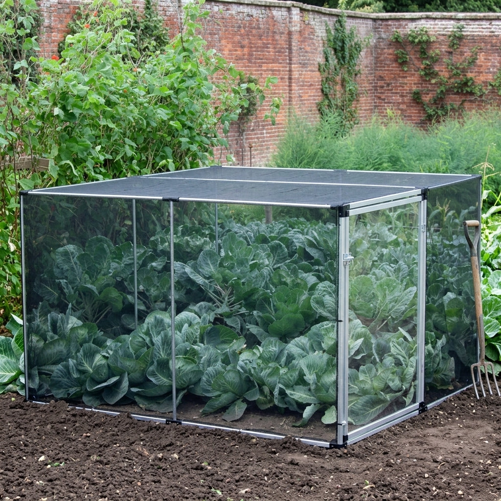 1.5m High Vegetable Cage Aluminium