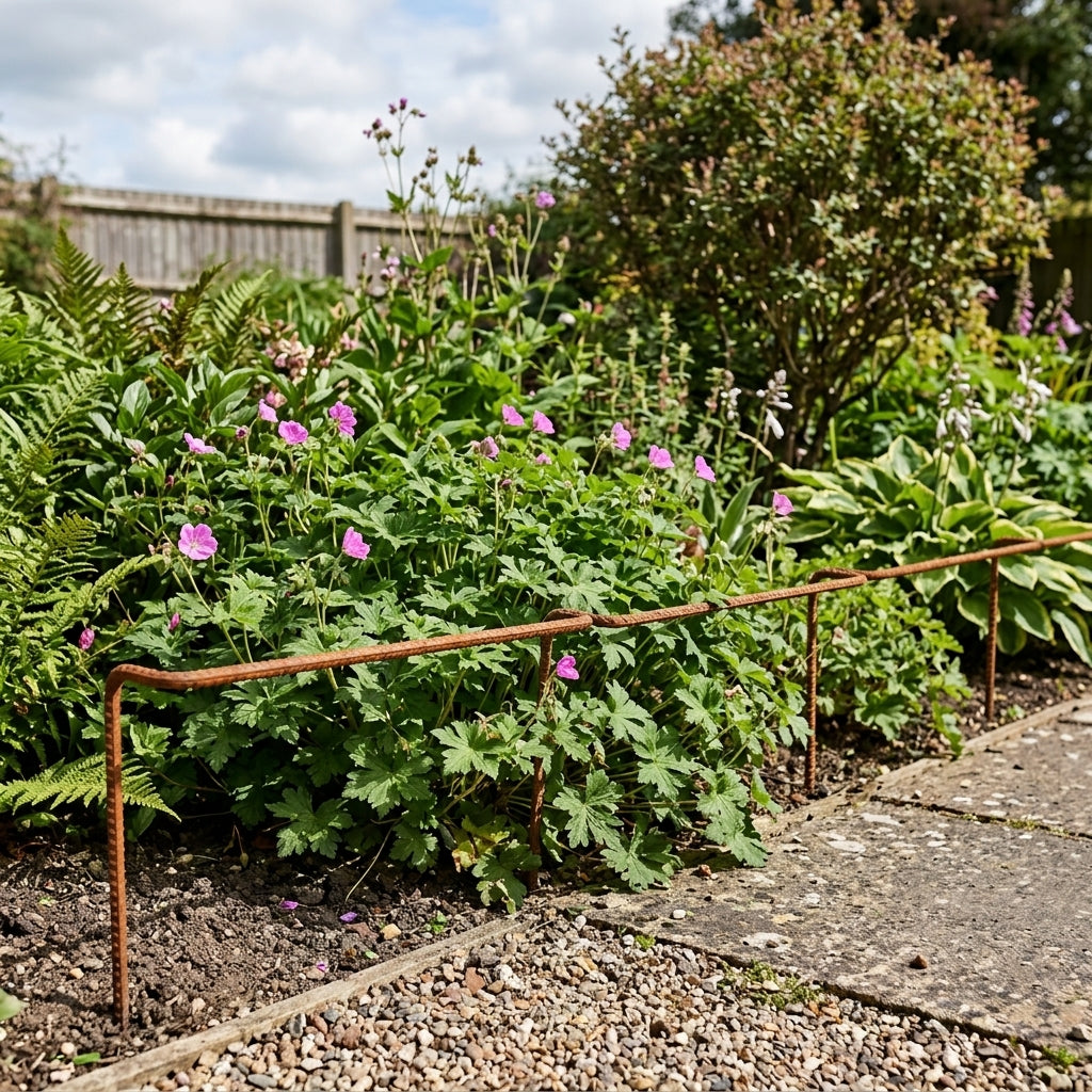 Pack of 3 Border Edge Plant Supports, photo 1