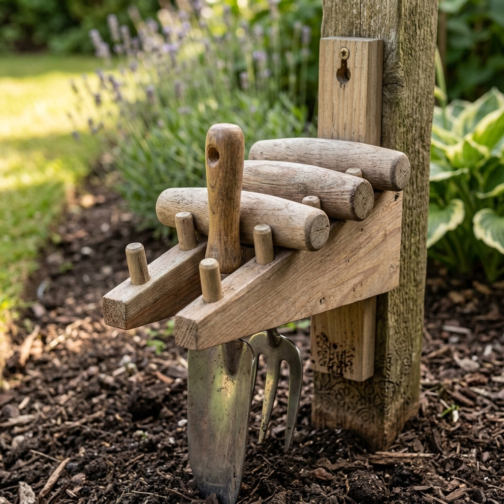 Large Tool Rack for 4 Garden Tools (view 2)
