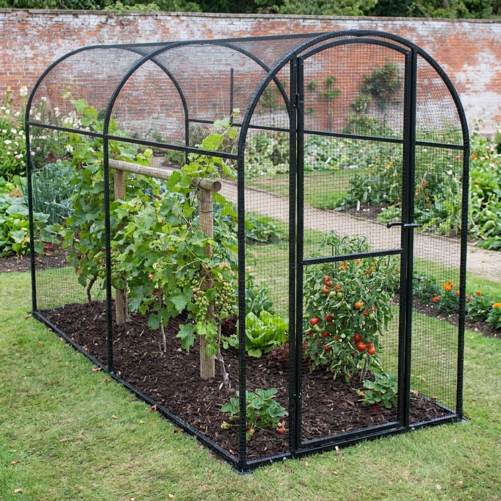 2.4m High Steel Corridor Cage 1.2m Wide