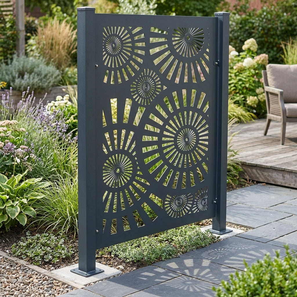 Laser Cut Screen Panels and Posts