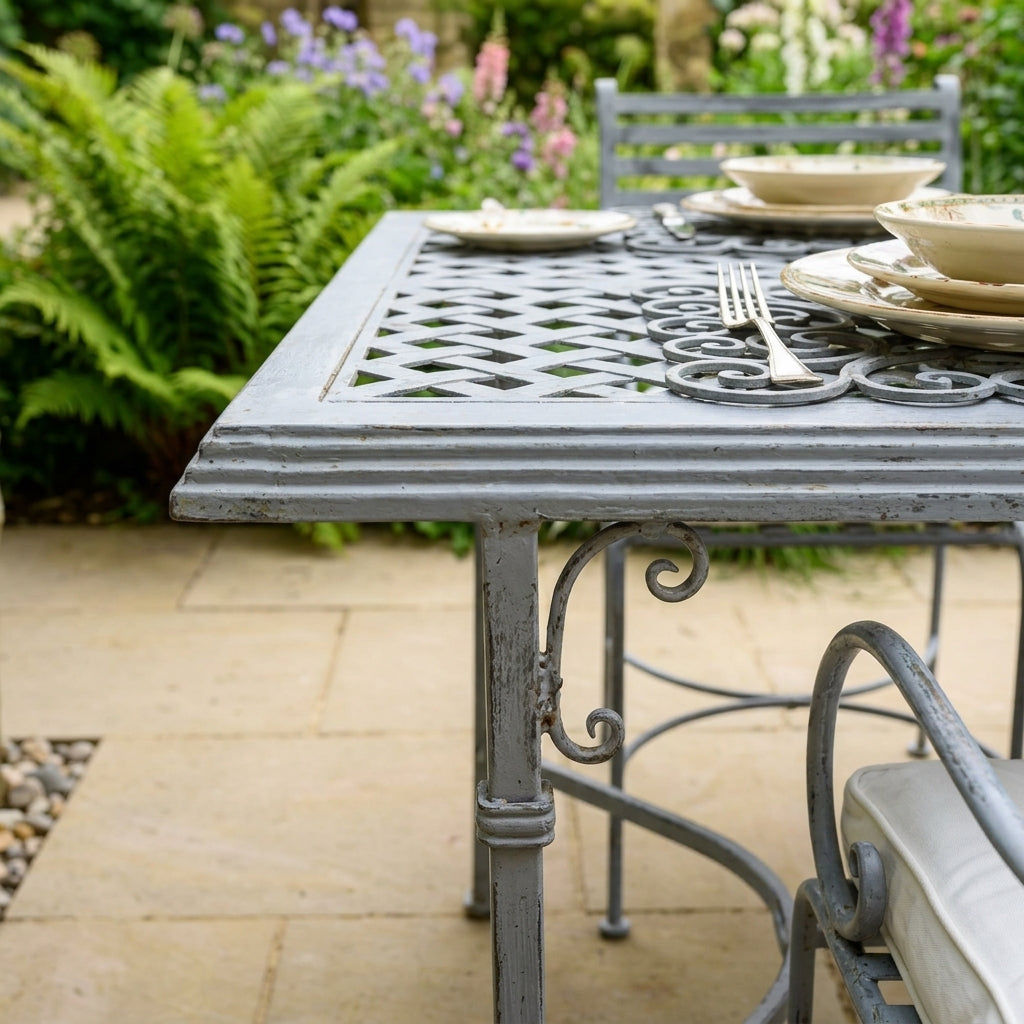 2400mm Rectangle Dining Table Set, photo 2