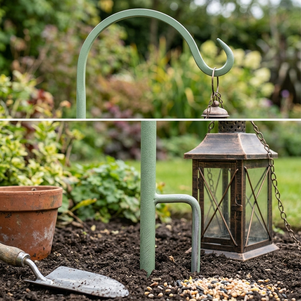 Round Bird Seed Feeder - Celadon Green, photo 2