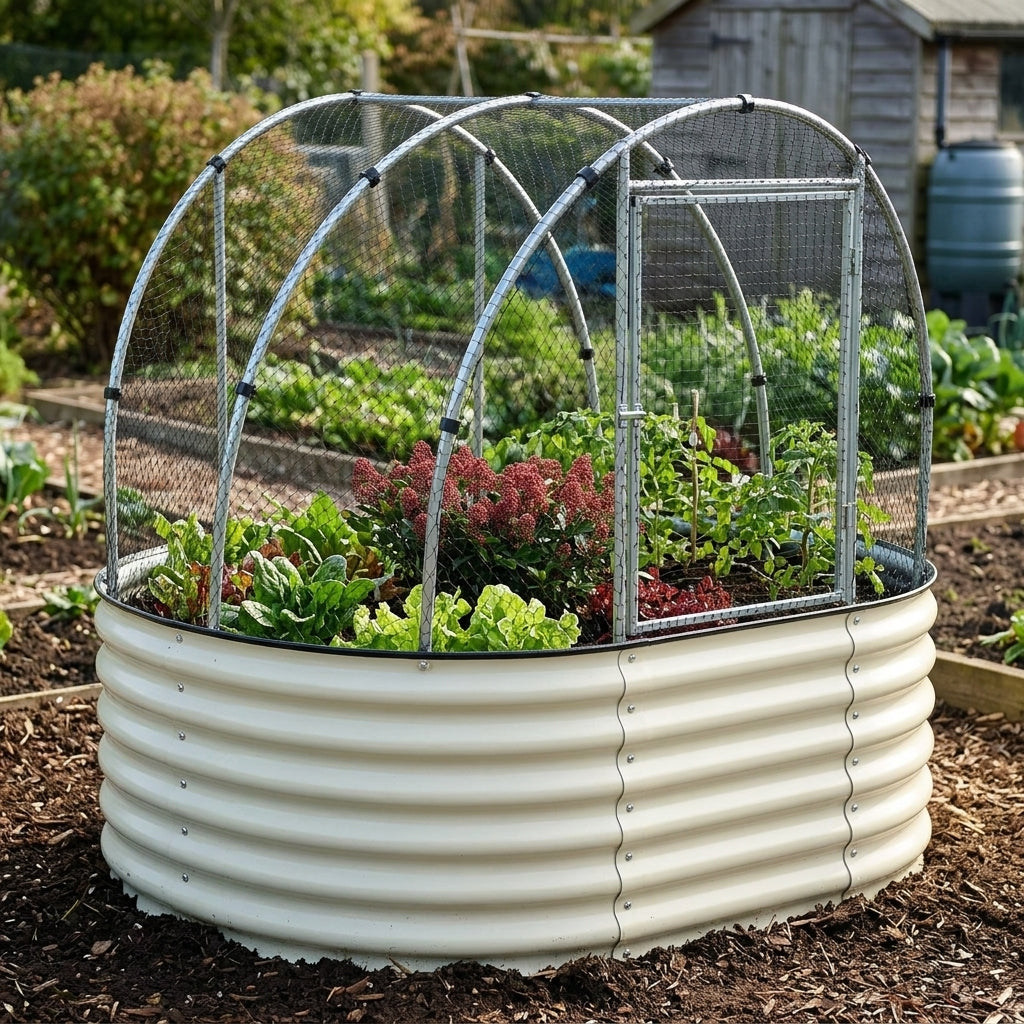 Round Modular Raised Bed 0.6mm Galvanised Steel, photo 1