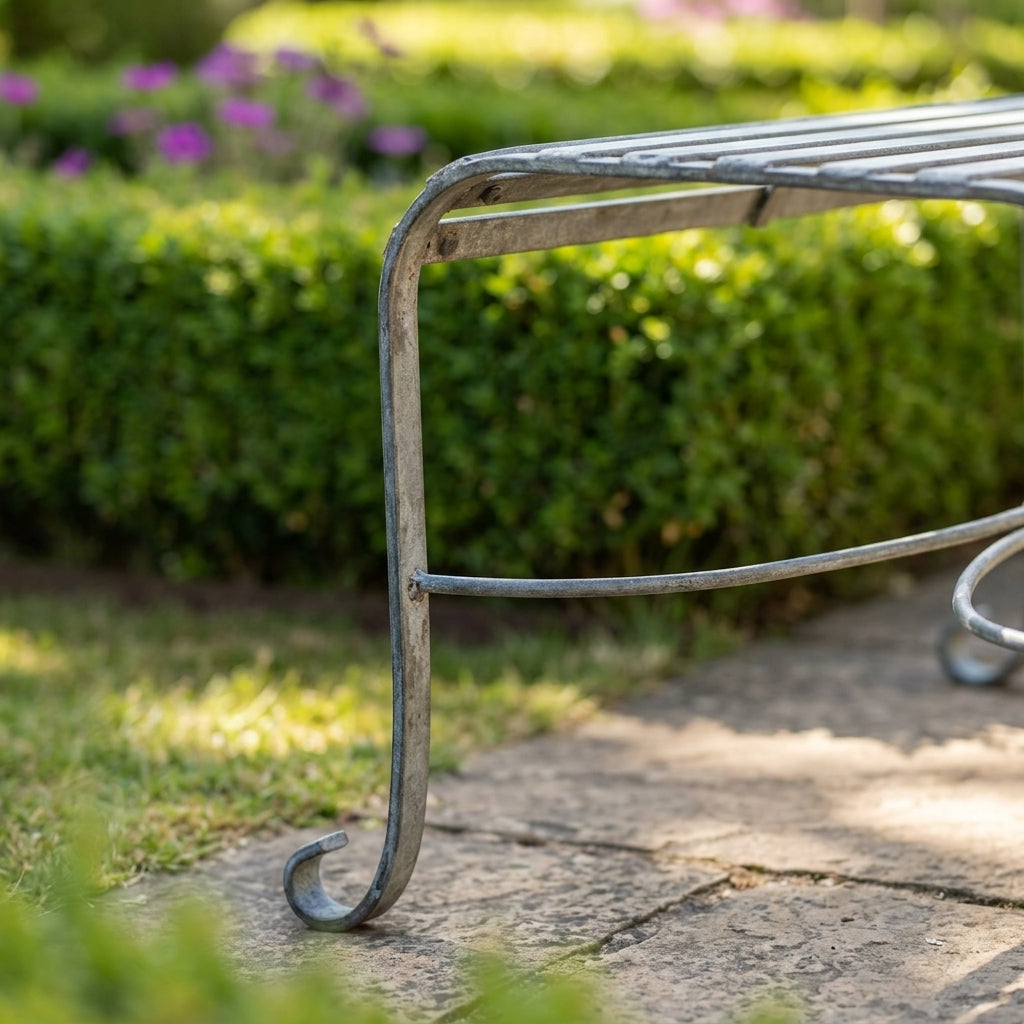 2 Seater Backless Garden Bench, photo 2