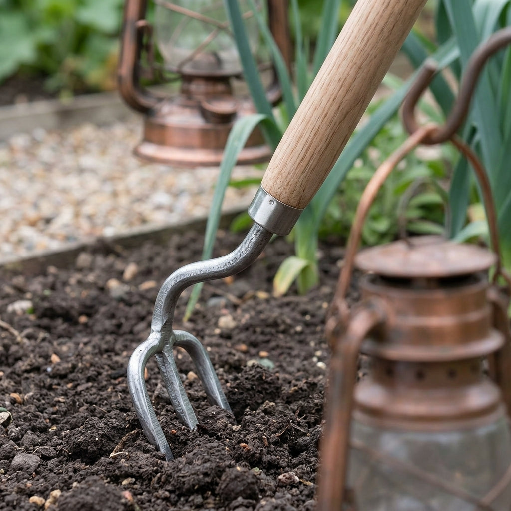 174cm Long Handled Rake with 10cm Narrow Head, photo 2