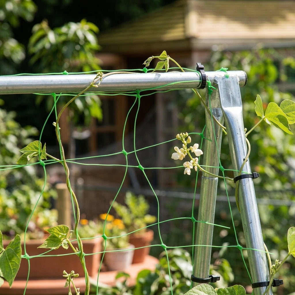 Extruded Polyethylene Mesh Netting for Plant Support, photo 2