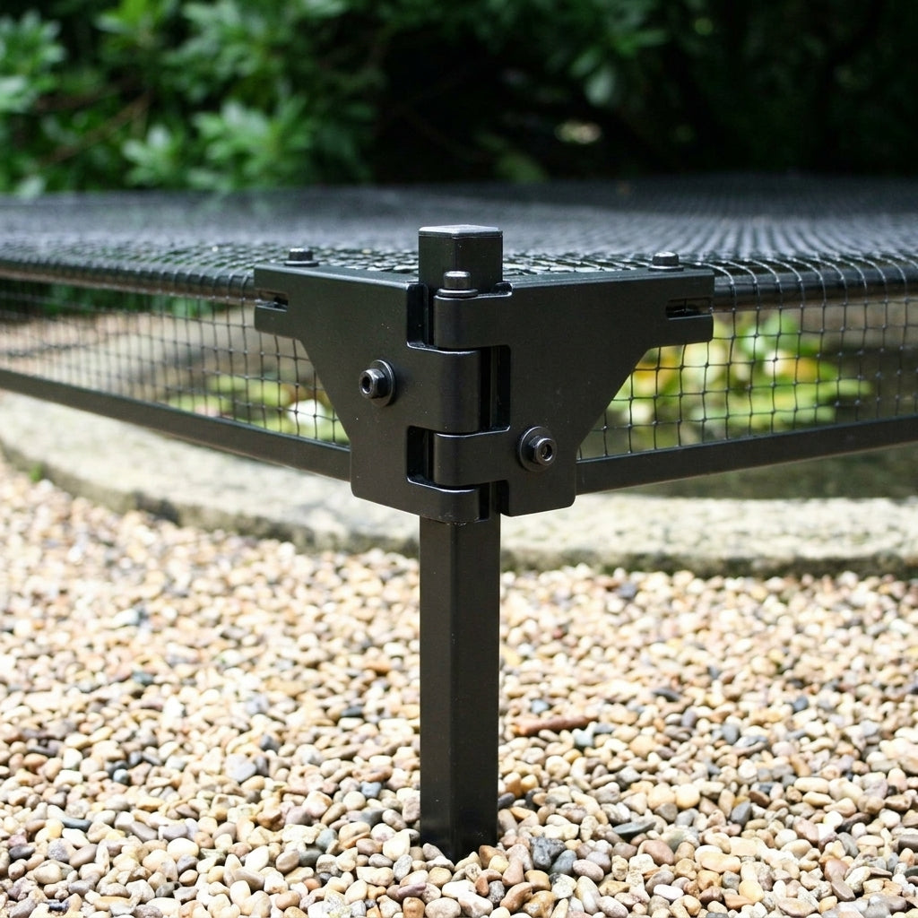 Raised Pond Covers - Aluminium - Slot and Lock Design, photo 2